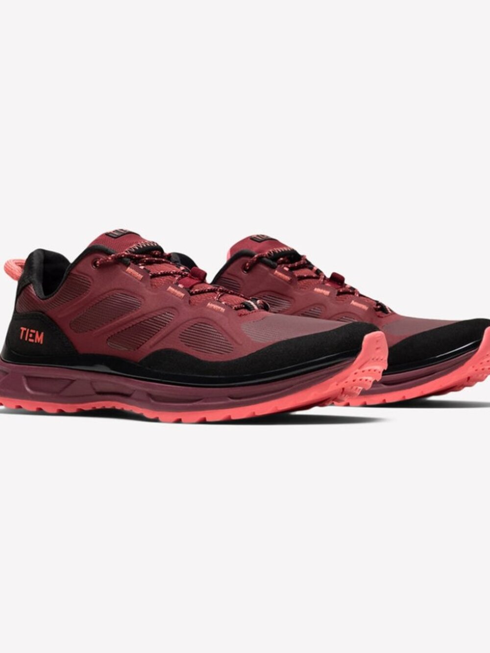 TIEMS Via Cycling Shoes, Pomegranate, Size W 11 with SPD cleats.